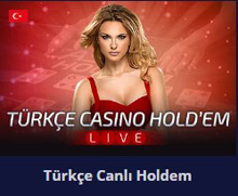 türkçe canlı casino hold'em oynayın!